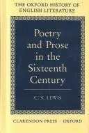Cover of The Oxford history of English literature