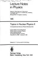 Cover of Topics in nuclear physics