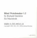 Cover of Blind Watchmaker 1.2