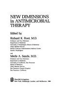 Cover of New dimensions in antimicrobial therapy