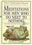 Cover of Meditations for men who do next to nothing