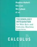Cover of Technology integrator for web quiz and Calculus machina