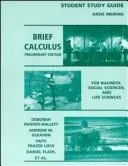 Cover of Brief Calculus