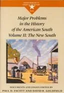 Cover of Major problems in the history of the American South