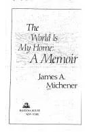 Cover of World is My Home