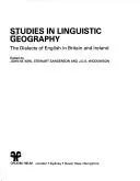 Cover of Studies in linguistic geography