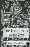 Cover of From Fetish to God in Ancient Egypt (Kegan Paul Library of Ancient Egypt)
