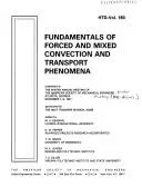 Cover of Fundamentals of forced and mixed convection and transport phenomena