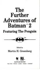 Cover of The Further Adventures of Batman, Vol 2, Featuring the Penguin
