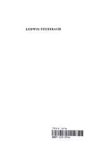 Cover of Ludwig Feuerbach and the outcome of classical German philosophy. --