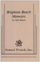 Cover of Brighton Beach memoirs