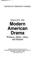 Cover of Essays on modern American drama