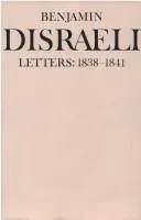 Cover of Benjamin Disraeli Letters