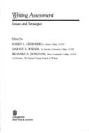Cover of Writing assessment