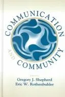 Cover of Communication and community
