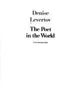 Cover of The poet in the world