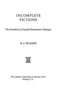 Cover of Incomplete fictions