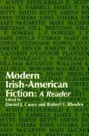 Cover of Modern Irish-American fiction