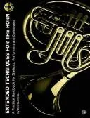 Cover of Extended techniques for the horn