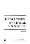 Cover of Encyclopedia of clinical assessment