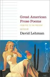 Cover of Great American Prose Poems