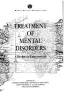 Cover of Treatment of mental disorders