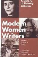 Cover of Modern women writers