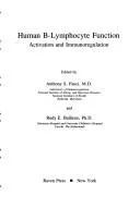 Cover of Human B-Lymphocyte Function