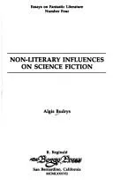 Cover of Non-literary influences on science fiction