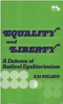 Cover of Equality and Liberty