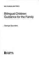 Cover of Bilingual children