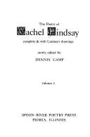 Cover of The poetry of Vachel Lindsay