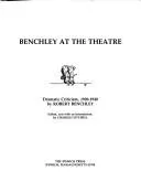 Cover of Benchley at the Theatre