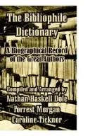 Cover of The Bibliophile Dictionary