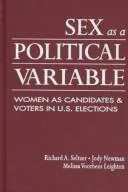 Cover of Sex as a political variable