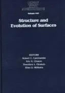 Cover of Structure and evolution of surfaces