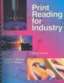 Cover of Print reading for industry