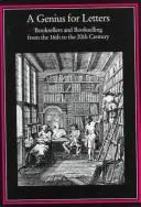 Cover of A genius for letters