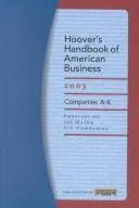 Cover of Hoover's Handbook of American Business 2003 (Hoovers Handbook of American Business, 2003)
