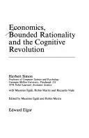 Cover of Economics, Bounded Rationality and the Cognitive Revolution