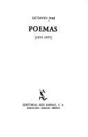 Cover of Poems