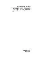 Cover of Los que aman, odian