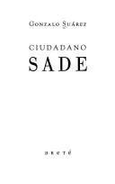 Cover of Ciudadano Sade (Arete)