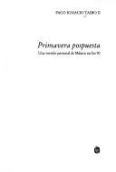 Cover of Primavera pospuesta
