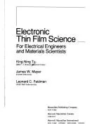 Cover of Electronic thin film science