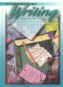 Cover of elements of writing textbook