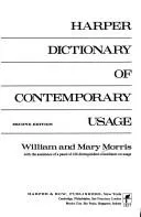 Cover of Harper dictionary of contemporary usage