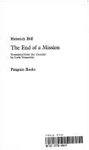 Cover of The End of a Mission