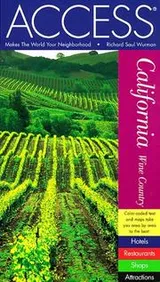 Cover of Access California wine country