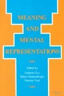 Cover of Meaning and Mental Representation (Advances in Semiotics)